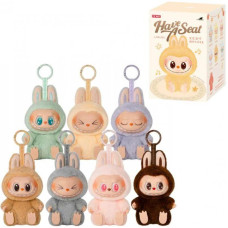 Labubu figūrėlė–minkštas žaislas – raktų pakabukas, 17 cm