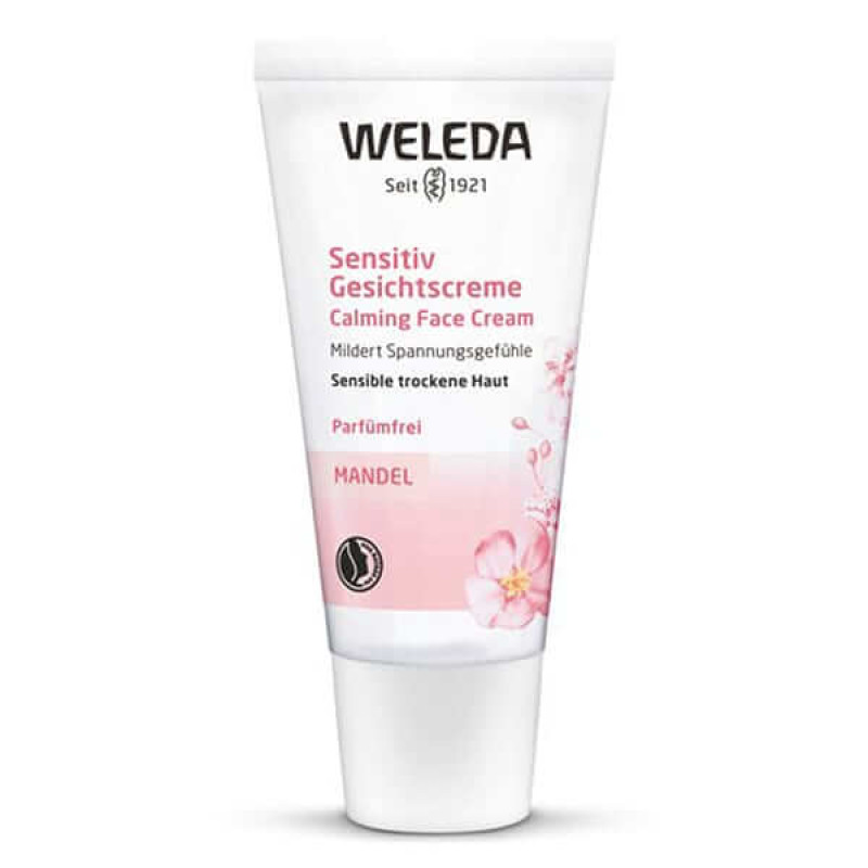 Weleda Veido kremas, raminamasis, su migdolais, 30 ml