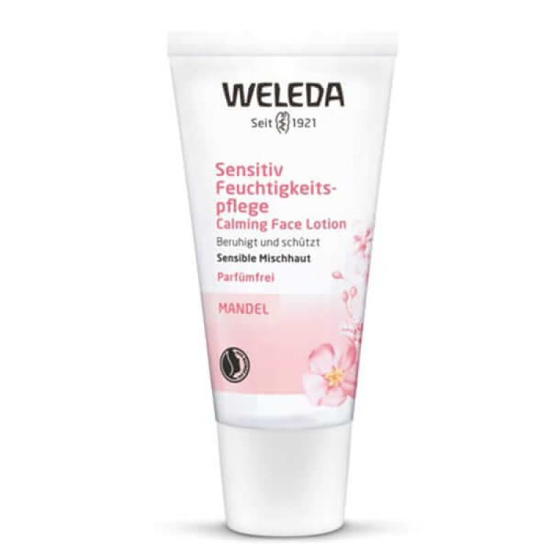 Weleda Veido losjonas, raminamasis, su migdolais, 30 ml