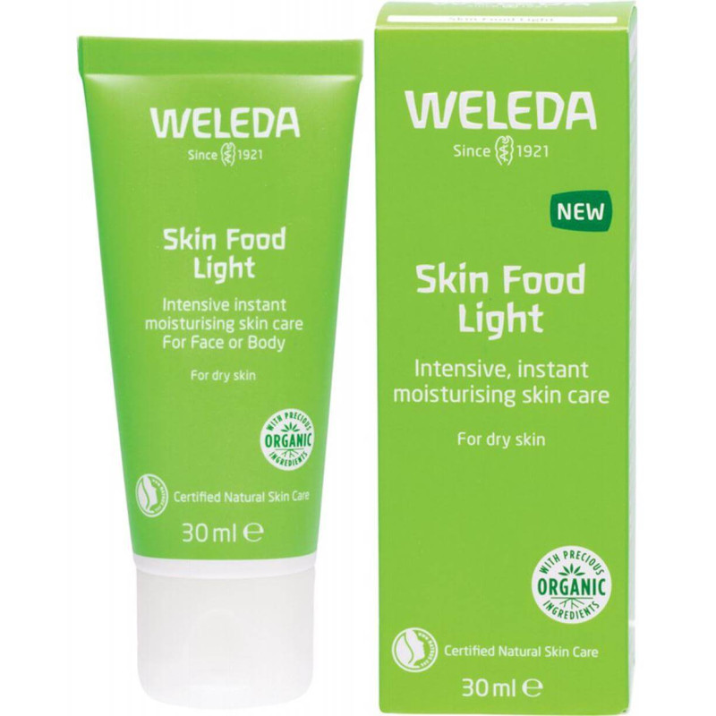 Weleda lengvas kūno priežiūros kremas SKIN FOOD, 30 ml