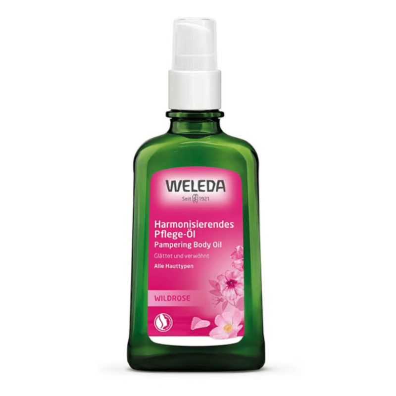 Weleda Kūno aliejus, laukinė rožė, 100 ml