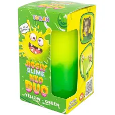 Tuban Jiggly Slime - Gleivės - Neoninis Duetas - Geltona-Žalia (430 g)