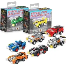Trendhaus Speed Action - Automobilio konstravimo rinkinys (1 vnt., 8 dizainai)