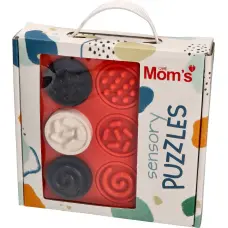 Mom's Care HENCZ 843 Puzzle sensoryczne k&oacute;łeczka kontrastowe