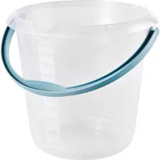 Keeeper kibiras su snapeliu Mika, 10 l, Ø30 × 28 cm, permatomas