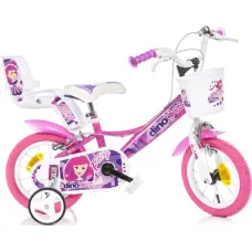 Dino Bikes Vaiki&scaron;kas dviratis 12" "FAIRY"