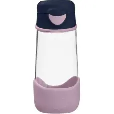B.box 6107 TRITAN SPORTS BOTTLE 450ML INDIGO ROSE BB00610