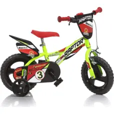 Dino Bikes Vaiki&scaron;kas dviratis 12" "RAPTOR"