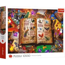 Trefl 10980 Puzzle 1000 Atlas fantastycznych ptak&oacute;w