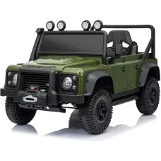 Bērnu elektromobilis HATIS „Land Rover Defender 110 SVX“, zaļš