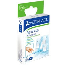 Ecoplast pleistrai N16 rinkinys, atsparūs vandeniui