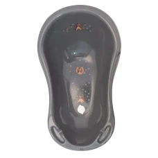 Maltex vonia 84 cm su kamščiu, arkliukas, plieno pilka