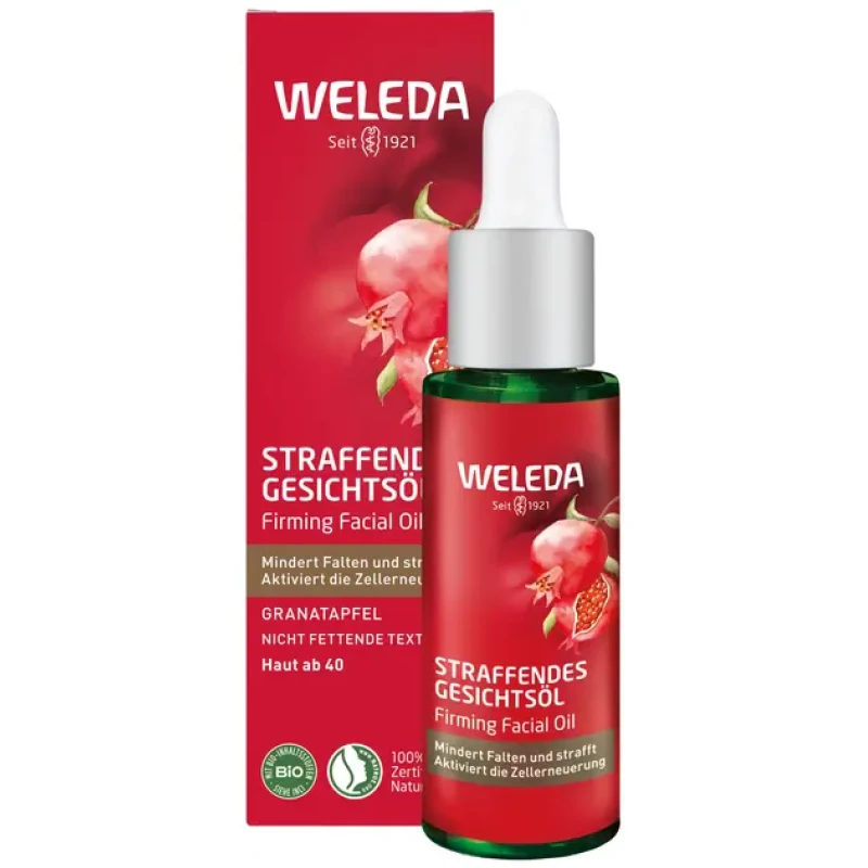 Weleda Atkuriamasis veido aliejus su granatu, 30 ml