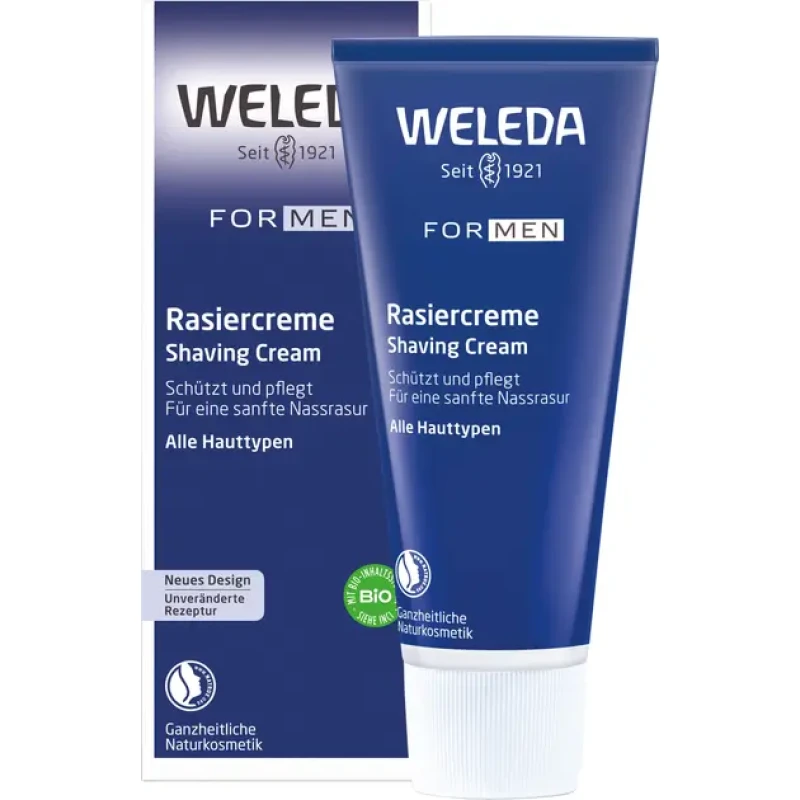 Weleda skutimosi kremas vyrams, 75 ml